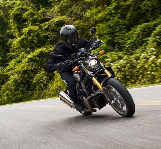 Posición de conducción que inspira confianza.